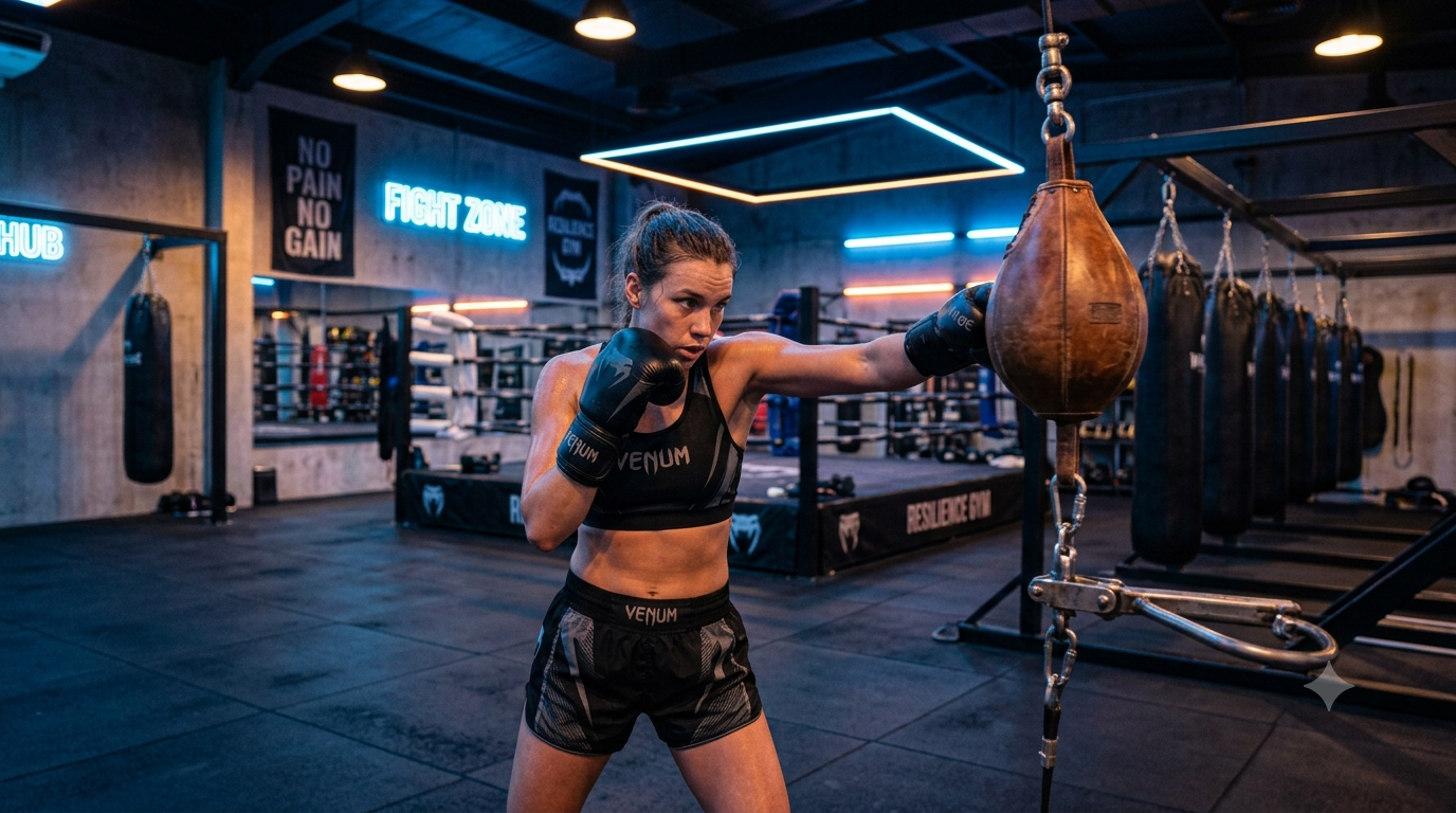 Boxen Training im Gym