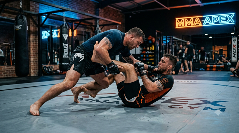 MMA Training im Gym